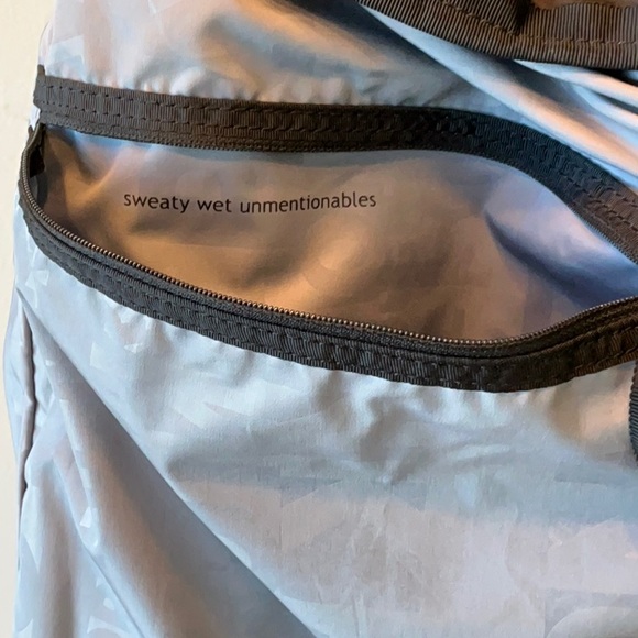 Lululemon Black Every Day Bag. Use for work or working out! Tons of storage! - Picture 9 of 11